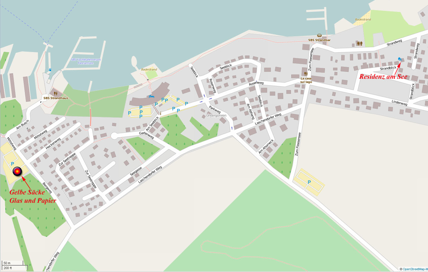 Müllentsorgung Göhren-Lebbin Untergöhren